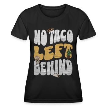Taco - T-shirt sport Femme - noir - Devant - AI Model Female 172 light (172cm)