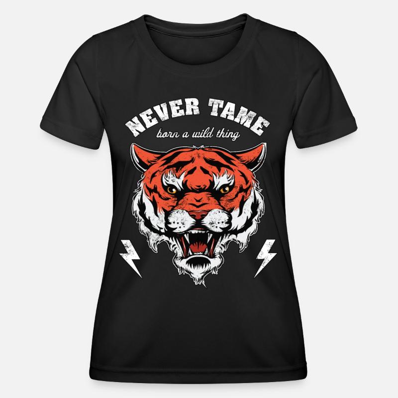 Tiger - Women's Functional T-Shirt - black