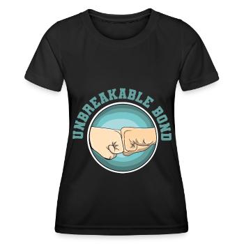 Beste Freunde Best Buds Beste Freundinin - Frauen Funktions-T-Shirt - Schwarz - Vorne - AI Model Female 172 light (172cm)