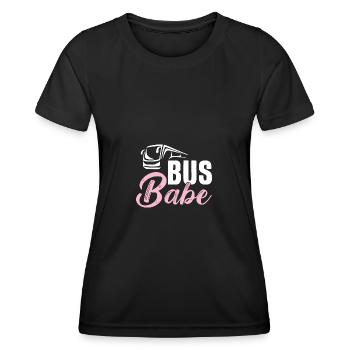Bus driver Bus drivers Gift - Women's Functional T-Shirt - black - Front - AI Model Female 172 light (172cm)