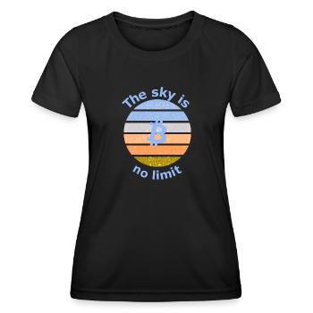 Le projet Coin - T-shirt sport Femme - noir - Devant - AI Model Female 172 light (172cm)