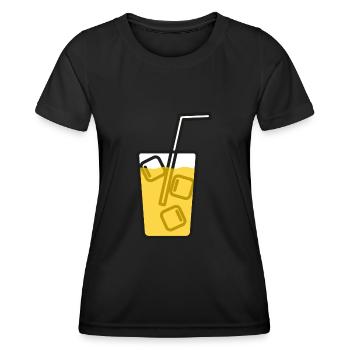 Drink Lemonade Summer - Women's Functional T-Shirt - black - Front - AI Model Female 172 light (172cm)
