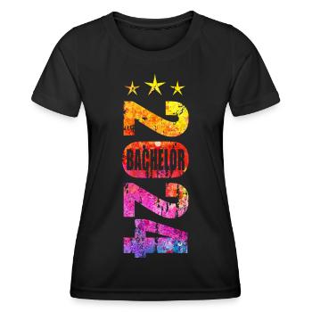 Bachelor 2024 - Frauen Funktions-T-Shirt - Schwarz - Vorne - AI Model Female 172 light (172cm)