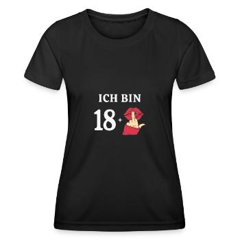 19 Jahre Geburtstag Sprüche Mädchen Geschenk Idee - Frauen Funktions-T-Shirt - Schwarz - Vorne - AI Model Female 172 light (172cm)