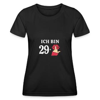 30 Jahre Geburtstag Sprüche Frauen Geschenk Idee - Frauen Funktions-T-Shirt - Schwarz - Vorne - AI Model Female 172 light (172cm)