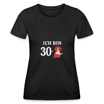 31 Jahre Geburtstag Sprüche Frauen Geschenk Idee - Frauen Funktions-T-Shirt - Schwarz - Vorne - AI Model Female 172 light (172cm)