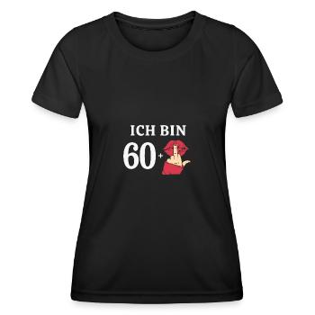 61 Jahre Geburtstagsspruch Runder Geburtstag 61. - Frauen Funktions-T-Shirt - Schwarz - Vorne - AI Model Female 172 light (172cm)