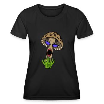 Puperty Teenage Guys Stylish - T-shirt sport Femme - noir - Devant - AI Model Female 172 light (172cm)