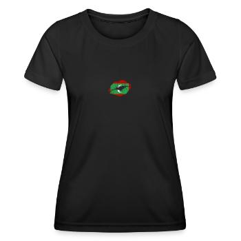 Malediven-Flagge Land Einheimische Abstammung Stolz Frauen - Frauen Funktions-T-Shirt - Schwarz - Vorne - AI Model Female 172 light (172cm)
