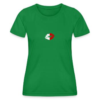Malta Flag Country Native Ancestry Pride Womens - Women's Functional T-Shirt - kelly green - Front - AI Model Female 172 dark (172cm)