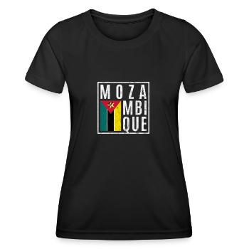 Mozambique - Women's Functional T-Shirt - black - Front - AI Model Female 172 light (172cm)