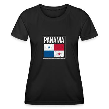 Panama - T-shirt sport Femme - noir - Devant - AI Model Female 172 light (172cm)