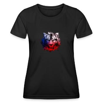 Tschechische Republik - Frauen Funktions-T-Shirt - Schwarz - Vorne - AI Model Female 172 light (172cm)