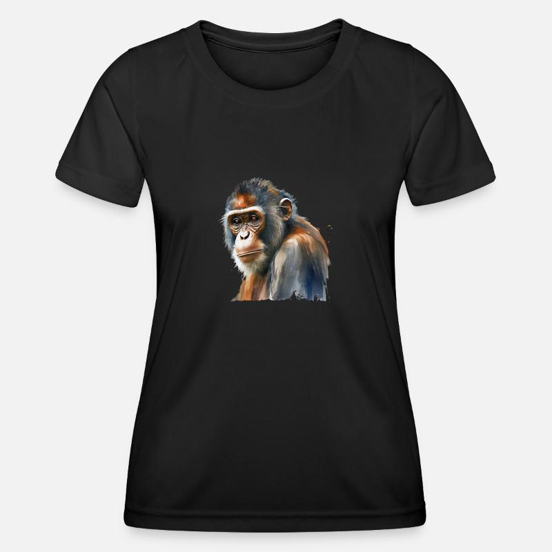Monkey - Women's Functional T-Shirt - black