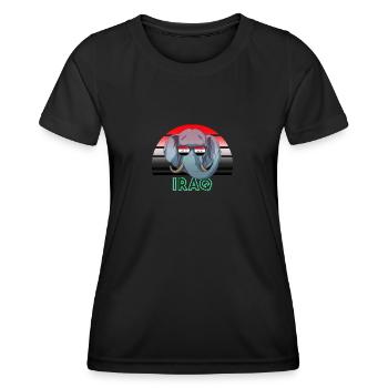 Iraq - Women's Functional T-Shirt - black - Front - AI Model Female 172 light (172cm)