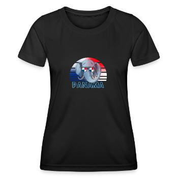 Panama - T-shirt sport Femme - noir - Devant - AI Model Female 172 light (172cm)