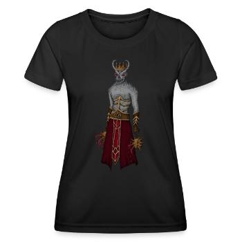 The Demon Lord and His Morning Stars - Women's Functional T-Shirt - black - Front - AI Model Female 172 light (172cm)