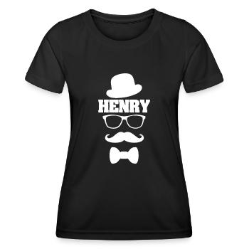 Gift for Henry - Women's Functional T-Shirt - black - Front - AI Model Female 172 light (172cm)