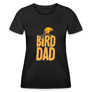 Parakeet, Parrot, Parakeet, Bird - Women's Functional T-Shirt - black - Front - AI Model Female 172 light (172cm)
