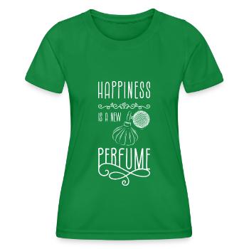 Parfüm Duftnote Parfümeur Sammler - Frauen Funktions-T-Shirt - Kelly Green - Vorne - AI Model Female 172 dark (172cm)