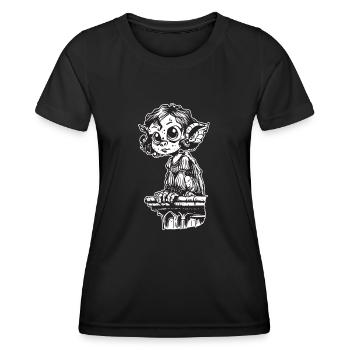 Gargoyle Girl - Women's Functional T-Shirt - black - Front - AI Model Female 172 light (172cm)