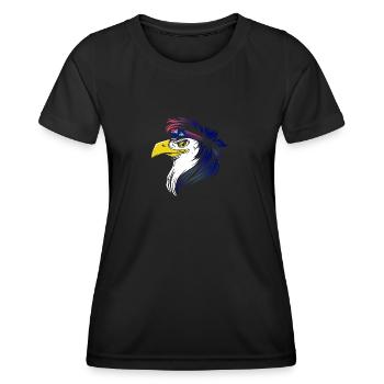 Ascension - T-shirt sport Femme - noir - Devant - AI Model Female 172 light (172cm)