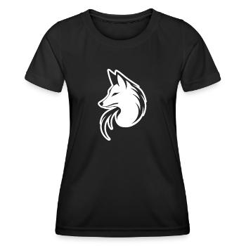 Fox Foxes - Women's Functional T-Shirt - black - Front - AI Model Female 172 light (172cm)