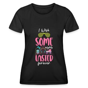 Party Party machen Abfeiern - Women's Functional T-Shirt - black - Front - AI Model Female 172 light (172cm)