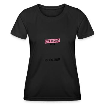 Kita Departure Kita Graduate 2024 - Women's Functional T-Shirt - black - Front - AI Model Female 172 light (172cm)