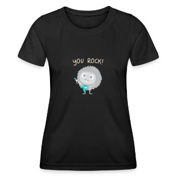 Sie sind toll! - Frauen Funktions-T-Shirt - Schwarz - Vorne - AI Model Female 172 light (172cm)