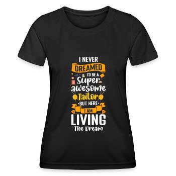 Tailor Suit - Women's Functional T-Shirt - black - Front - AI Model Female 172 light (172cm)