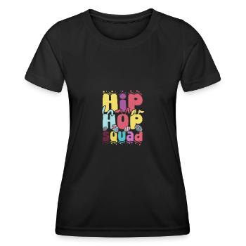 Easter Hip Hop squad Easter Day - Women's Functional T-Shirt - black - Front - AI Model Female 172 light (172cm)