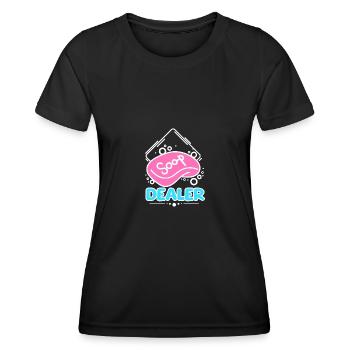 Soap making soap dealer - Frauen Funktions-T-Shirt - Schwarz - Vorne - AI Model Female 172 light (172cm)