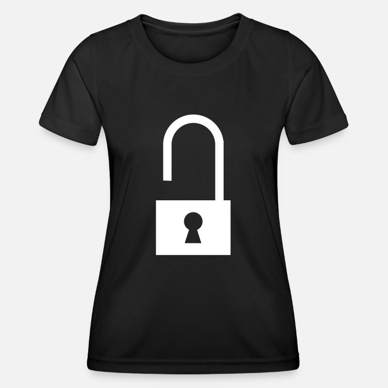 Castle open - Women's Functional T-Shirt - black