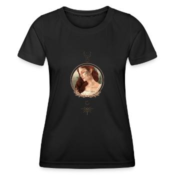 Wife - Women's Functional T-Shirt - black - Front - AI Model Female 172 light (172cm)