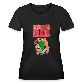 Biertrinker Saufen Alkohol Dosenbier Trinker Bier - Frauen Funktions-T-Shirt - Schwarz - Vorne - AI Model Female 172 light (172cm)