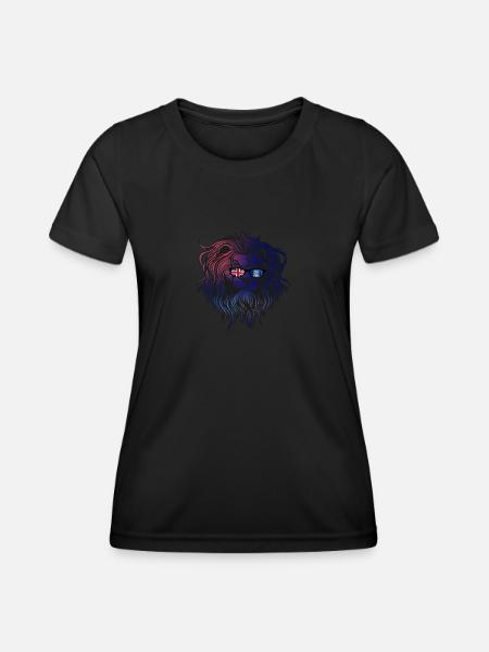 Falklandinseln - Frauen Funktions-T-Shirt - Schwarz