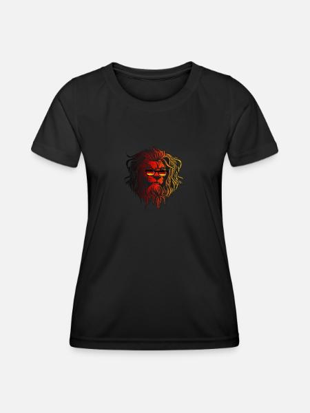 Deutschland - Frauen Funktions-T-Shirt - Schwarz