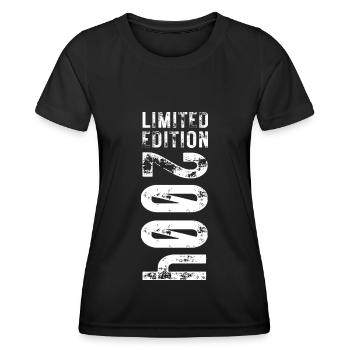 limited edition 2004 18. Geburtstag - Frauen Funktions-T-Shirt - Schwarz - Vorne - AI Model Female 172 light (172cm)