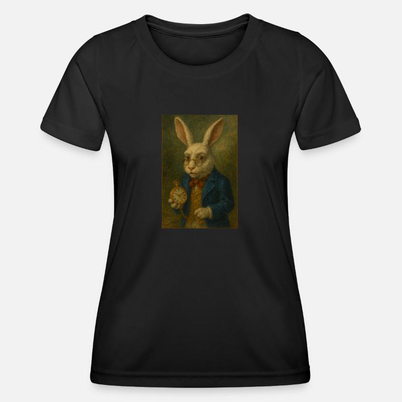 White Rabbit - Women's Functional T-Shirt - black