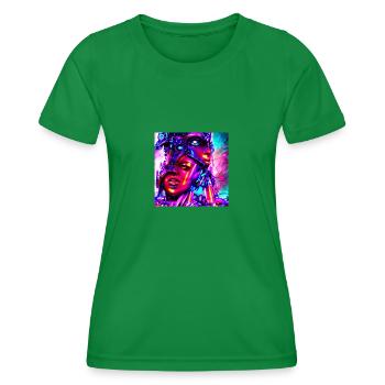 Neon Anomaly - Frauen Funktions-T-Shirt - Kelly Green - Vorne - AI Model Female 172 dark (172cm)