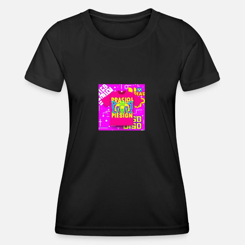 Neon T-Shirt - Women's Functional T-Shirt - black