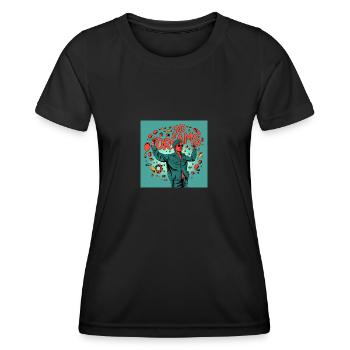 3D Dreams - Women's Functional T-Shirt - black - Front - AI Model Female 172 light (172cm)