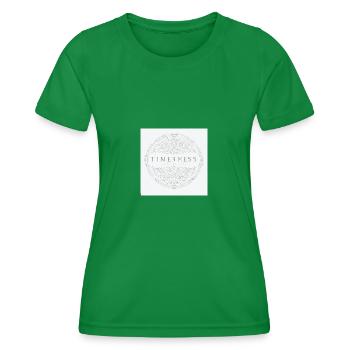 Timeless stem - Women's Functional T-Shirt - kelly green - Front - AI Model Female 172 dark (172cm)