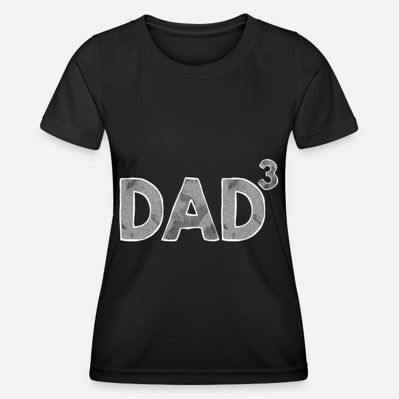 dad 3 - Women's Functional T-Shirt - black