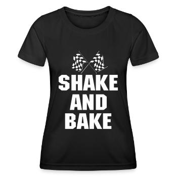 Shake And Bake Racing - Women's Functional T-Shirt - black - Front - AI Model Female 172 light (172cm)