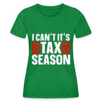 Buchhalter Steuern Cpa - Frauen Funktions-T-Shirt - Kelly Green - Vorne - AI Model Female 172 dark (172cm)