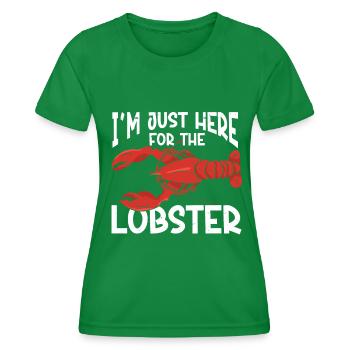 Fruits de mer - T-shirt sport Femme - vert - Devant - AI Model Female 172 dark (172cm)