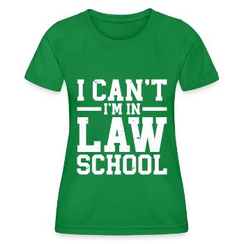 Law Lawyer - Women's Functional T-Shirt - kelly green - Front - AI Model Female 172 dark (172cm)