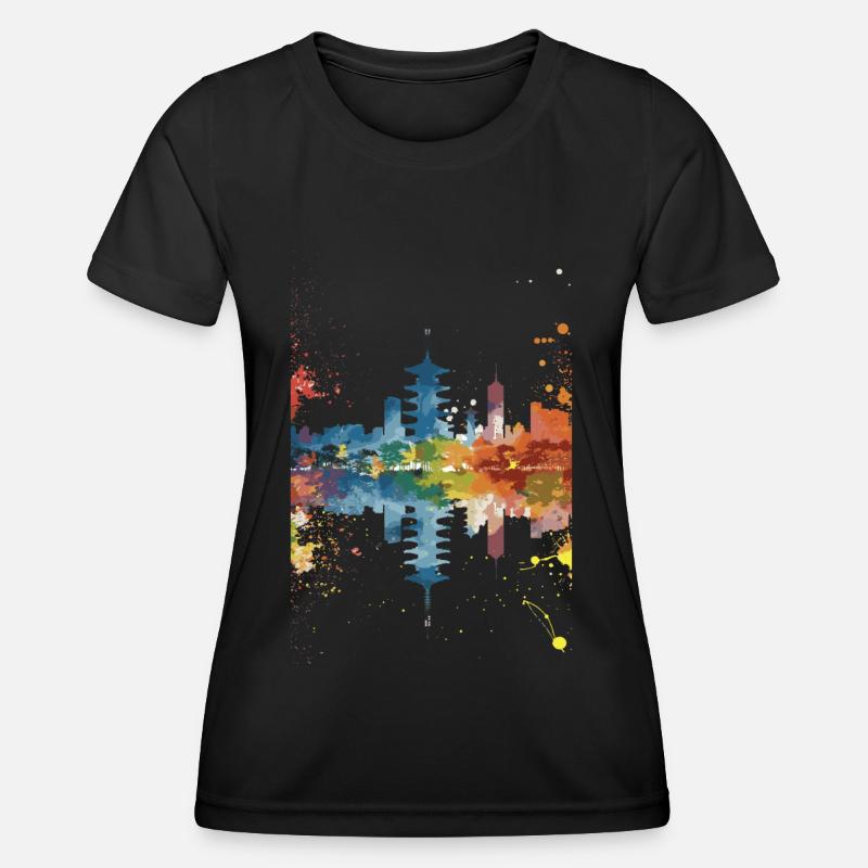 Iwakuni - Women's Functional T-Shirt - black